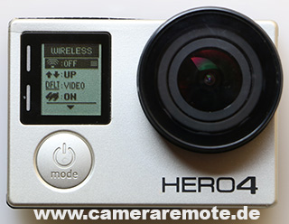 How to reset the GoPro Hero 4 WiFi Password