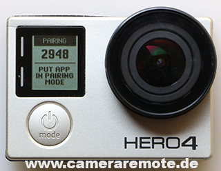 How to connect to GoPro Hero 4 Wifi